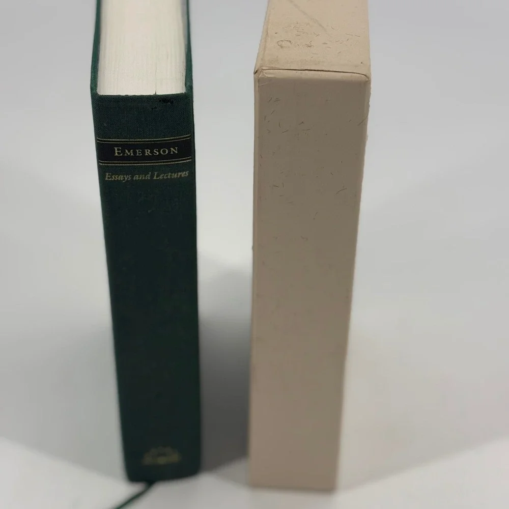 Library of America Ralph Waldo Emerson OS Essays & Lectures Green Hardcover Book